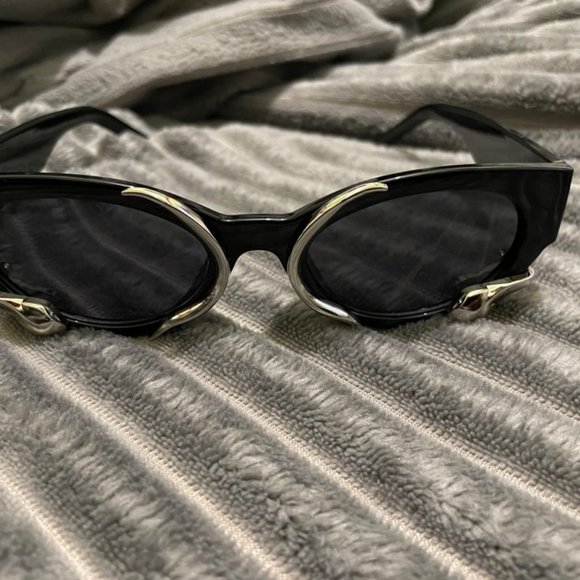 Snake gold sunglasses main image 5